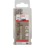 Bosch HSS-CO metaalboor, Ø 5 mm boren 10 stuks, 86 mm
