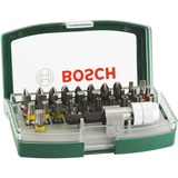 Bosch Standaard 32-delige bit-box bitset Groen, 32-delig