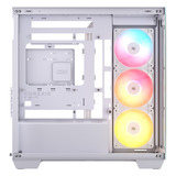 Corsair 2800X RS-R ARGB mini tower behuizing Wit | 1x USB-A | 1x USB-C | Tempered Glass