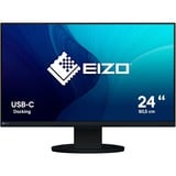 EIZO FlexScan EV2480-BK 24" monitor Zwart, HDMI, DisplayPort, 4x USB-A, USB-C