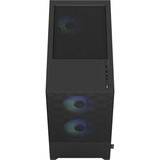 Fractal Design Pop Mini Air RGB Black TG Clear Tint midi tower behuizing Zwart | 2x USB-A | RGB | Window