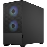 Fractal Design Pop Mini Air RGB Black TG Clear Tint midi tower behuizing Zwart | 2x USB-A | RGB | Window