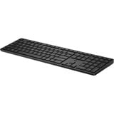 HP 495K dual-mode draadloos toetsenbord Zwart, BE lay-out (AZERTY), 100%
