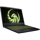 MSI Alpha 15 B5EEK-010BE, 15.6" Gaming laptop Zwart, AZERTY, 512 GB, RX 6600M, Win 10, 144 Hz