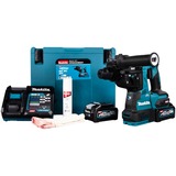 Makita Accu combihamer HR003GM201 40V boorhamer Blauw/zwart, Accu inbegrepen