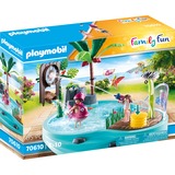Family Fun - Leuk zwembad met watersplash Constructiespeelgoed