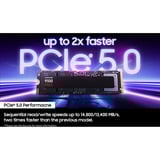 Samsung 9100 PRO 1 TB SSD MZ-VAP1T0BW, PCIe Gen 5.0 x4, NVMe 2.0