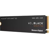 WD Black SN770 NVMe, 500 GB SSD Zwart, WDS500G3X0E, M.2 2280, PCIe Gen4 x4