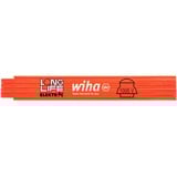 Wiha Elektriciensduimstok Longlife 2m meetlat Oranje