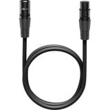 goobay XLR-aansluitkabel Zwart, 2 meter
