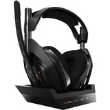 ASTRO Gaming A50 Wireless headset + Basis Station gaming headset Zwart/goud, Pc, Mac, Xbox one