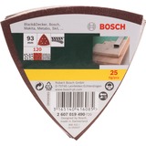Bosch Schuurpapier Delta P120, 93 mm 25 stuks