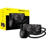 Corsair NAUTILUS 240 RS waterkoeling Zwart, 4-pins PWM fan-connector