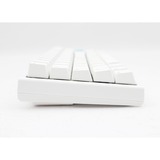 Ducky One 2 Pro Mini, gaming toetsenbord Wit, BE Lay-out, Cherry MX2A Silent Red, RGB leds, 60%, ABS
