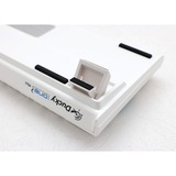 Ducky One 2 Pro Mini, gaming toetsenbord Wit, BE Lay-out, Cherry MX2A Silent Red, RGB leds, 60%, ABS