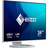 EIZO FlexScan EV2495-WT 24.1" monitor Wit, HDMI, DisplayPort, 3x USB-A, USB-B, 2x USB-C, RJ-45