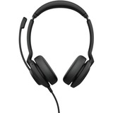 Jabra Evolve2 30 on-ear headset Zwart, Microsoft Teams, USB-A