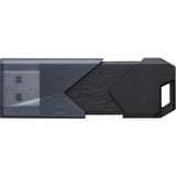 Kingston DataTraveler Exodia Onyx 256 GB usb-stick Zwart/zwart, DTXON/256GB, USB-A 3.2 Gen 1