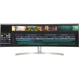 LG 49WL95C-WE 49" Curved Monitor Wit, 2x HDMI, 1x DisplayPort, 1x USB-C