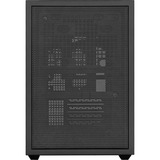 Lian Li B4-mATX mini tower behuizing Zwart/houtkleur | 2x USB-A | 1x USB-C