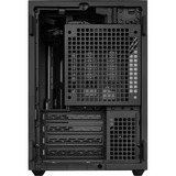 Lian Li B4-mATX mini tower behuizing Zwart/houtkleur | 2x USB-A | 1x USB-C