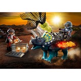 PLAYMOBIL Dino Rise - Triceratops: razernij rond de legendarische stenen Constructiespeelgoed 70627