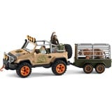 Schleich Wild Life - Terreinwagen met lier speelfiguur 