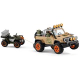 Schleich Wild Life - Terreinwagen met lier speelfiguur 