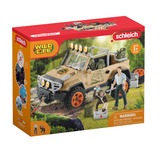 Schleich Wild Life - Terreinwagen met lier speelfiguur 