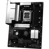 ASRock B850 ROCK WIFI 7 socket AM5 moederbord Zwart/zilver, RAID, 2.5Gb-LAN, Wi-Fi 7, BT, Sound, ATX