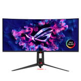 ASUS ROG Swift OLED PG34WCDN 34" Curved UltraWide gaming monitor Zwart, 2x HDMI, DisplayPort, 3x USB-A, USB-C, 360 Hz