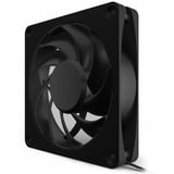 Alphacool Apex Stealth Metal Power case fan Zwart, 4-pin PWM fan-connector