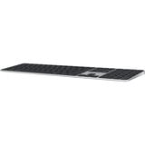 Apple Magic Keyboard met Touch ID en Numpad, toetsenbord Zilver/zwart, FR lay-out