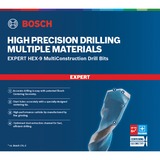 Bosch Expert HEX-9 Multi Construction boorset 3-delig