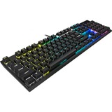 Corsair K60 RGB PRO Low Profile, gaming toetsenbord Zwart, BE Lay-out, Cherry MX Low Profile Speed, RGB leds
