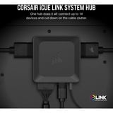 Corsair iCUE LINK System Hub fancontroller Zwart
