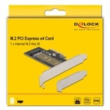 DeLOCK PCIe x4 > 1x internal M.2 NVMe-LP 