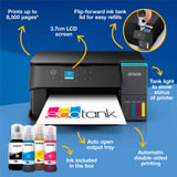 Epson EcoTank ET-2950 all-in-one inkjetprinter Zwart, Scannen, Kopiëren, Wi-Fi, inclusief tot 3 jaar inkt
