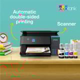 Epson EcoTank ET-2950 all-in-one inkjetprinter Zwart, Scannen, Kopiëren, Wi-Fi, inclusief tot 3 jaar inkt