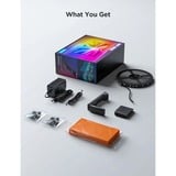 Govee TV Backlight 3 Lite ledstrip Zwart, 2,4GHz wifi, Bluetooth, voor 75 - 85 inch tv's