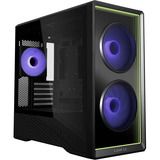 Lian Li Vector V150 INF midi tower behuizing Zwart | 2x USB-A | 1x USB-C | RGB | Tempered Glass
