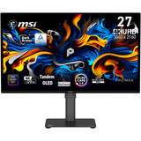 MSI PRO MAX 271UPX12G 26.5" 4K Ultra HD monitor Zwart, 1x DisplayPort, 2x HDMI, 4x USB-A, 120 Hz