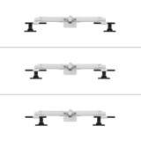 Neomounts DS65S-950WH2 monitorarm Wit