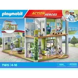 PLAYMOBIL Action Heroes - Modern ziekenhuis  Constructiespeelgoed 71615