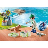 PLAYMOBIL City Life - Dieren voeren Constructiespeelgoed 71448