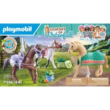 PLAYMOBIL Horses of Waterfall - 3 paarden met accessoires Constructiespeelgoed 71356