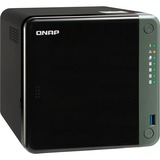 QNAP TS-453D-8G nas Zwart/grijs, LAN 2.5GbE, USB 3.2 (5 Gbit/s), HDMI