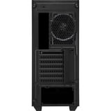 Sharkoon RGB LIT 100 midi tower behuizing Zwart | 3x USB-A | RGB | Window