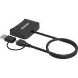 Sitecom eID USB-C en USB-A kaartlezer Zwart