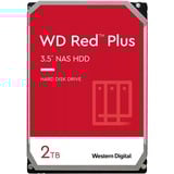 WD Red Plus 2 TB harde schijf WD20EFPX, SATA 600, 24/7, AF